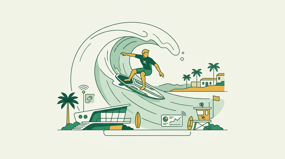 הרפתקה מעבר לגלים: כיצד Rip Curl מעצב את עתיד הגלישה בישראל