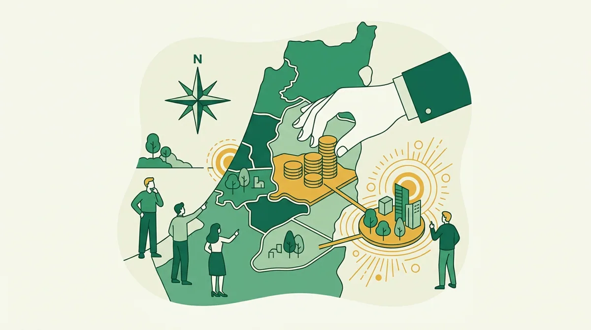 כמה עולה לרכוש קרקע להשקעה במרכז הארץ ומהם המתחמים המומלצים ביותר?